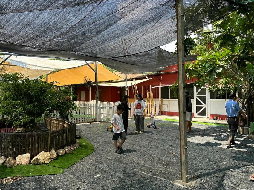 Khu vui chơi dành cho thiếu nhi.
