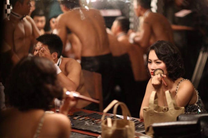 Nữ diễn viên Đỗ Hải Yến trong cảnh phim Cha và con và... Ảnh: Internet