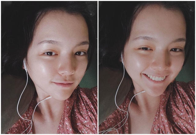 Da mặt Hải Tú khỏe khoắn hơn khi cách ly.