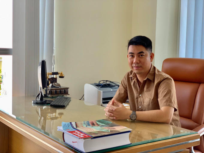 Anh Trung Hoàng, Giám đốc Công ty Truyền thông Hoàng Duy.