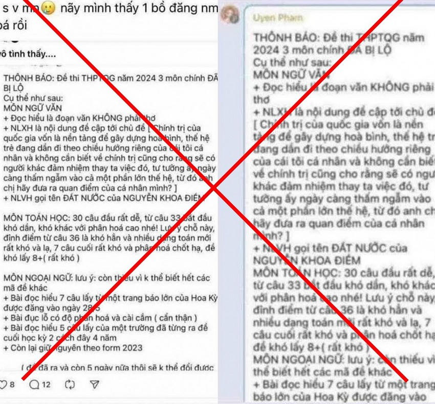 Bộ GD&ĐT: Đề thi môn Ngữ văn được bảo mật tuyệt đối