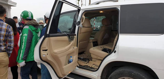 Hiện trường xảy ra vụ việc.