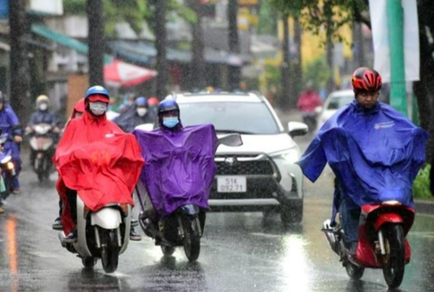Không khí lạnh kèm mưa dông trên diện rộng tại nhiều địa phương khu vực bắc Bộ. Ảnh minh hoạ