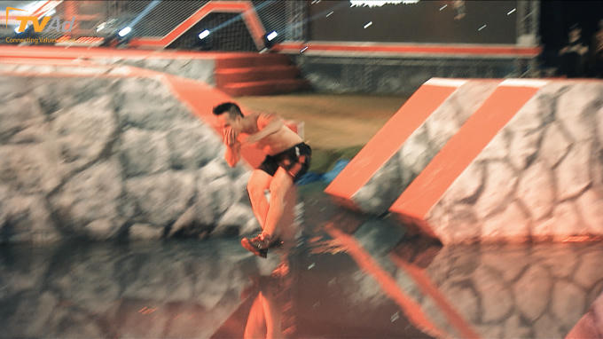 Thí sinh sợ nước nhất Sasuke VN mùa 3