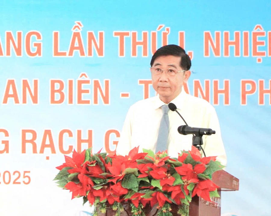 Giám đốc Sở Xây dựng tỉnh An Giang Lê Việt Bắc (Ảnh: Khánh Thùy).