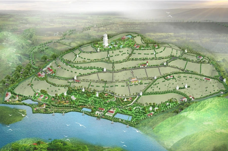 Phối cảnh dự án Công viên nghĩa trang An Phúc Viên.