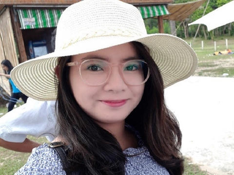 Nữ cán bộ xã đột nhiên mất tích bí ẩn. Ảnh Facebook nhân vật.