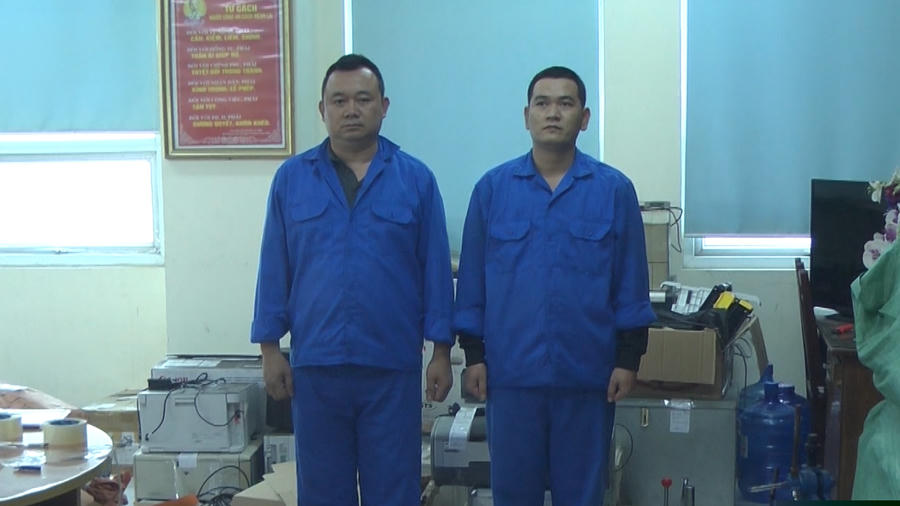 Hai đối tượng bị bắt giữ trong vụ án