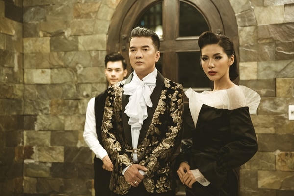 Đàm Vĩnh Hưng và Siêu mẫu Minh Tú.