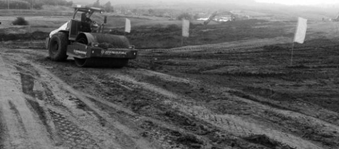 Công trường dự án Nhà máy điện mặt trời Xuân Thọ, nơi xảy ra vụ việc.