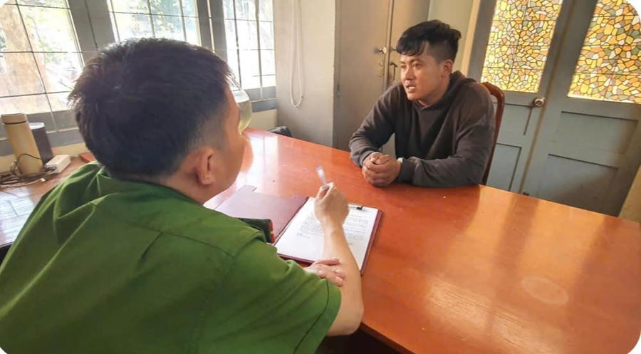 Tại cơ quan CSĐT Công an tỉnh Đắk Lắk nghị phạm Nguyễn Hùng Huynh đã thừa nhận hành vi phạm tội của mình