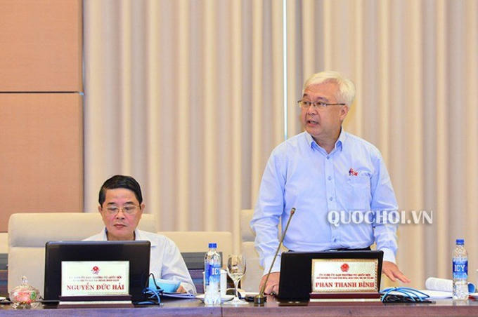 Theo Chủ nhiệm UB Văn hóa, Giáo dục, Thanh niên, Thiếu niên và Nhi đồng Phan Thanh Bình