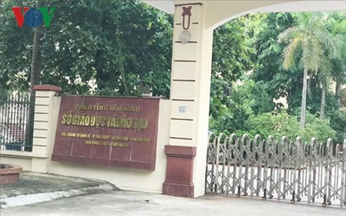 Sở Giáo dục và Đào tạo tỉnh Hòa Bình