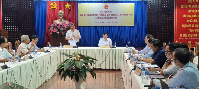Ông Võ Đức Trong - Phó Chủ tịch UBND tỉnh cho biết địa phương sẽ tiếp thu ý kiến góp ý, tiếp tục rà soát và bổ sung kế hoạch trong thời gian tới.