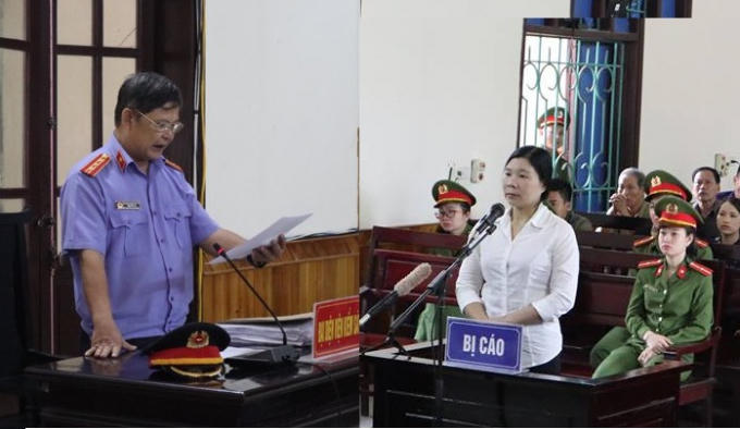 Hội đồng xét xử đã tuyên mức án 9 năm tù giam cùng 5 năm quản chế đối với người có hành vi "Hoạt động lật đổ chính quyền nhân dân".