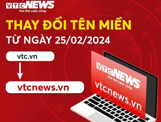 Báo điện tử VTC News đổi tên miền thành vtcnews.vn