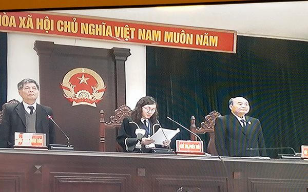 HĐXX tuyên án đối với các bị cáo.