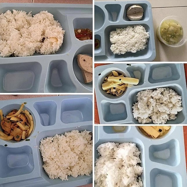 Phần cơm 30.000 đồng của giáo viên Trường mầm non Ánh Dương