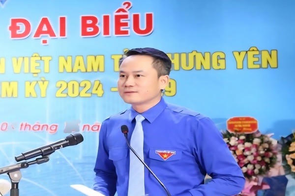 Anh Nguyễn Kim Quy, Phó chủ tịch thường trực T.Ư Hội Liên hiệp thanh niên Việt Nam.