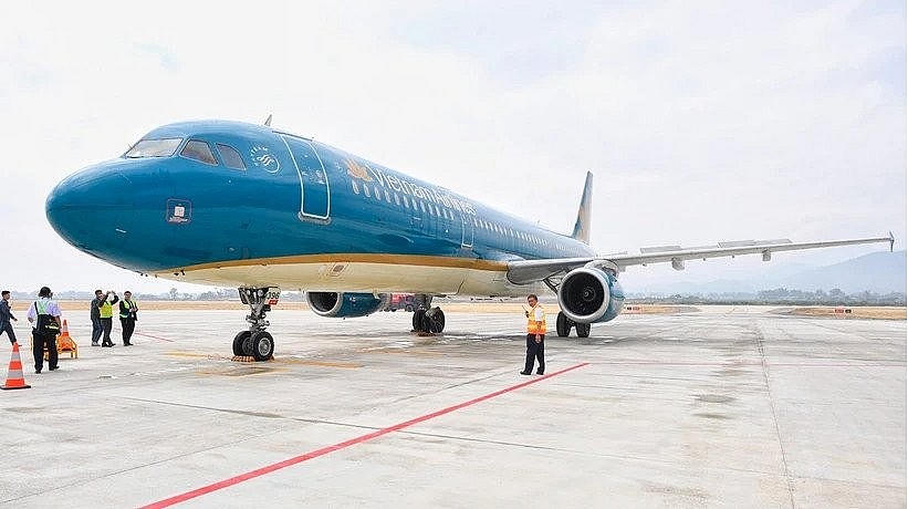 Đội tàu bay của VietnamAirlines đã sẵn sàng để phục vụ khách trong dịp cao điểm 30/4 và 1/5.