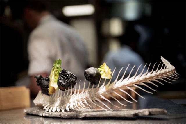 Rau cài… xương cá