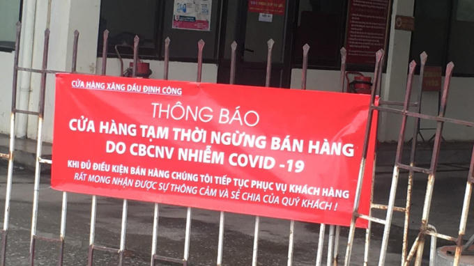 Có nhiều lý do để cửa hàng xăng dầu treo biển