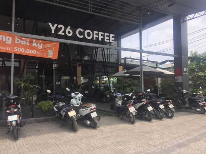 Quán cà phê nói xảy ra vụ việc.