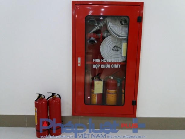 Dù đã có các hộp cứu hóa nhưng chưa được cơ quan PCCC kiểm duyệt nên không biết có hoạt động hay không.