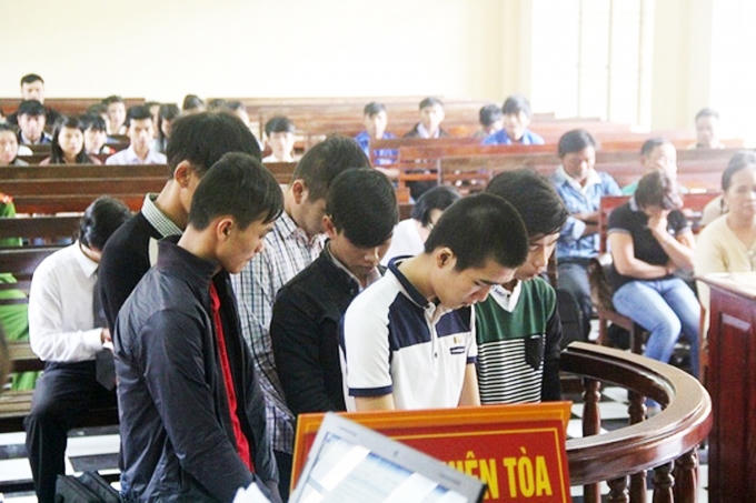 Khi gây án, các bị cáo đều là học sinh