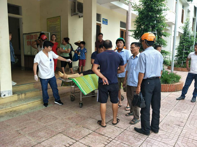 Nạn nhân Bùi Viết Hiền bị trâu nhà "nổi loạn" húc tử vong.