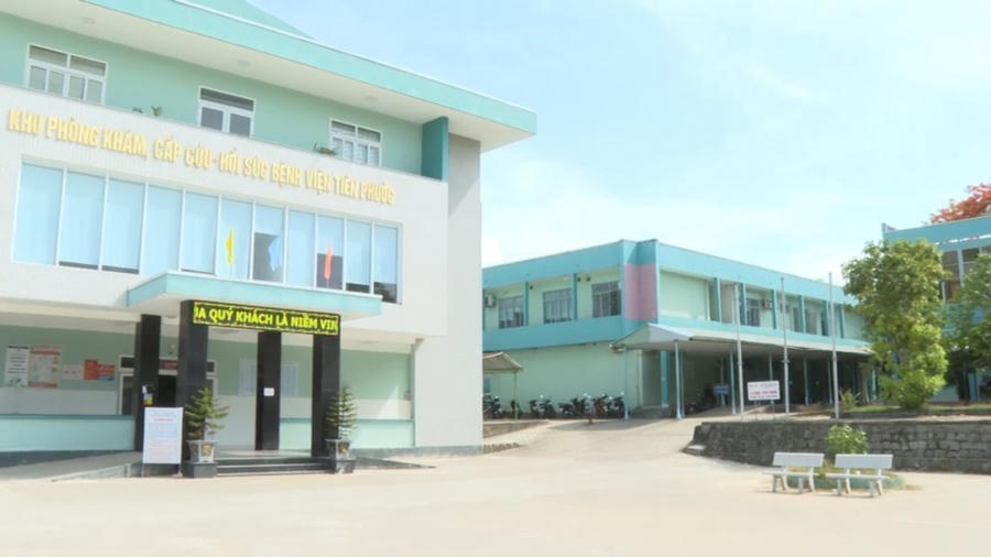 Trung tâm y tế khu vực Tiên Phước.