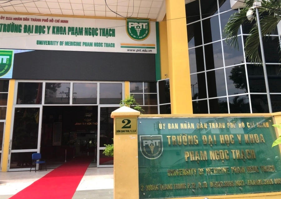 Trường Đại học Y khoa Phạm Ngọc Thạch, TP HCM (Ảnh: Dân trí).