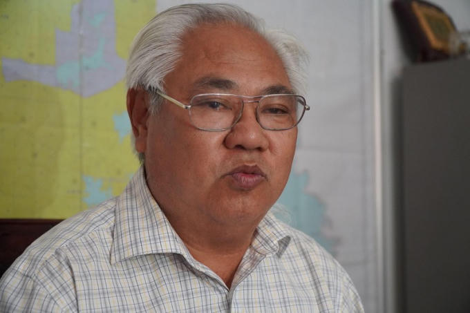 Ông Trần Văn Mùi, nguyên Giám đốc Khu bảo tồn thiên nhiên - văn hóa Đồng Nai.
