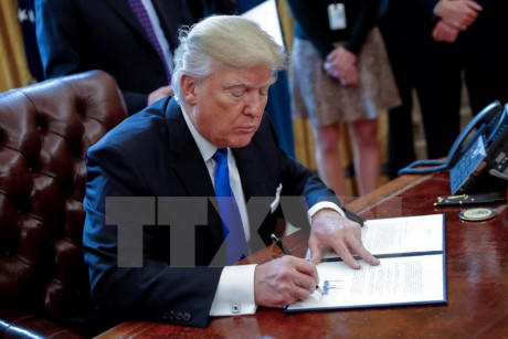 Tổng thống Mỹ Donald Trump. (Nguồn: EPA/TTXVN).
