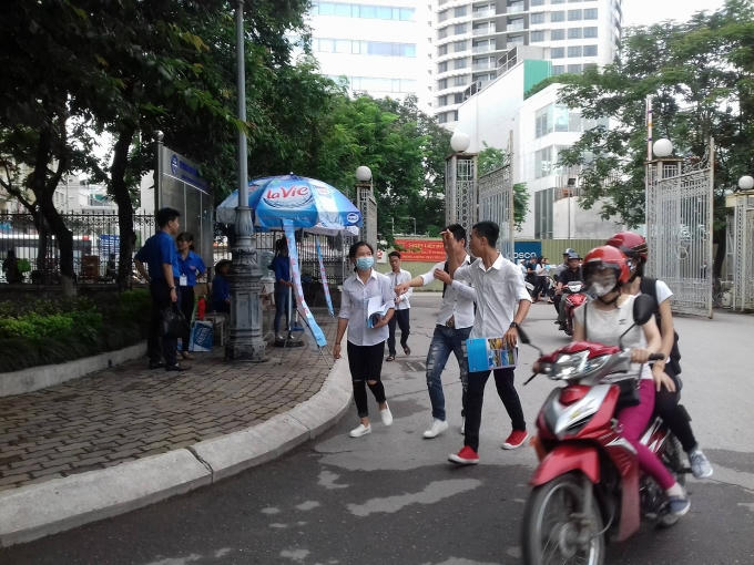 Có thể nhìn thấy rõ lượng thí sinh dự thi đối với môn Địa lý thấp hơn nhiều so với các môn khác đã được tổ chức thi trong hai ngày qua.