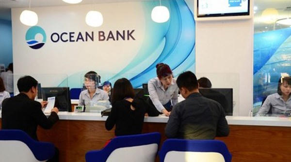 Phòng giao dịch của ngân hàng OceanBank. (Ảnh minh họa)