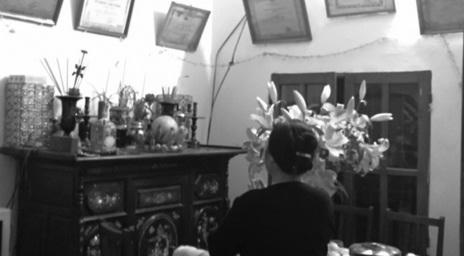 Bia mộ tập thể chôn cất hài cốt liệt sĩ. (Ảnh: Gia đình cung cấp)