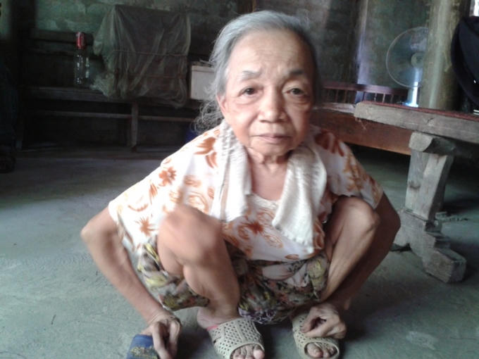 Bà Ngoan luôn mơ ước có được một mái ấm gia đình.