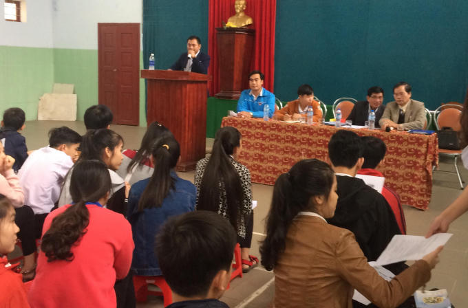 Trực tiếp Hội thảo tại trường THPT Phong Điền (Thị trấn Phong Điền-Thừa Thiên Huế)