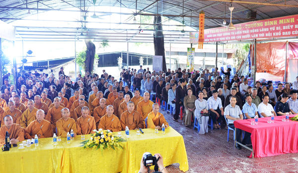 Lễ khai pháp hạ trường chùa Cam Lộ