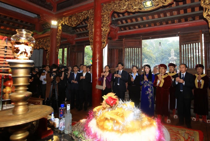 Toàn cảnh Lễ khai hội Tây Thiên xuân Bính Thân