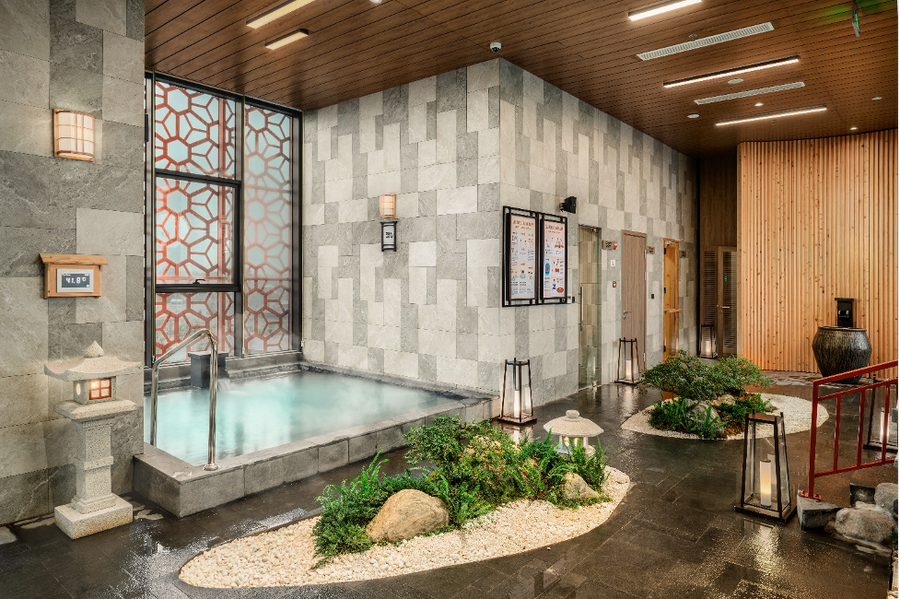Không gian chuẩn Nhật trong tổ hợp khoáng nóng Mori Onsen