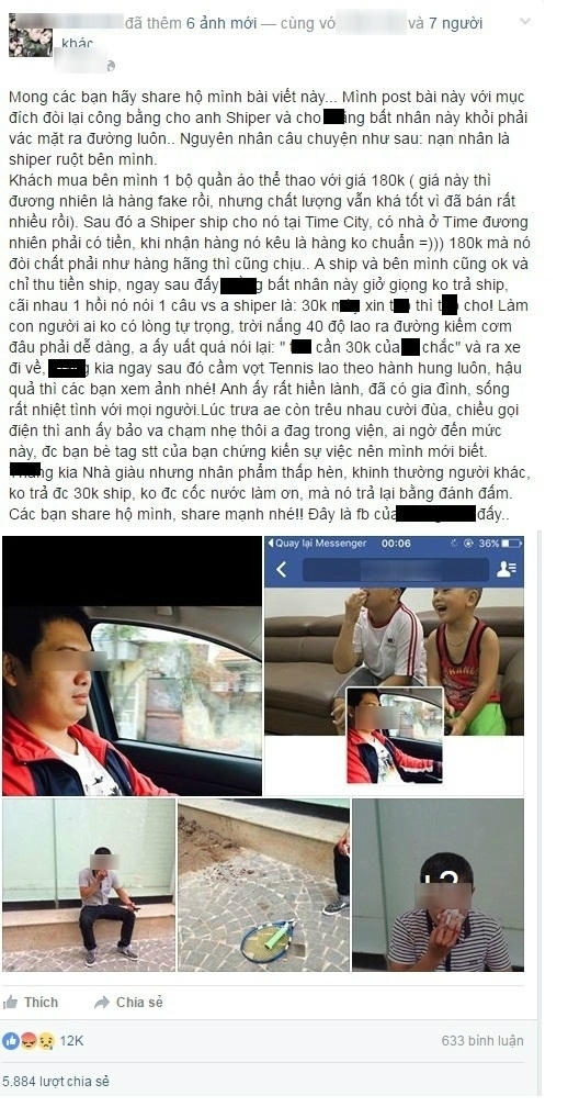 Nhân chứng kể lại vụ việc người shipper bị vị giám đốc hành hung dã man trong Times City.