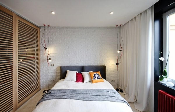 Căn hộ 56m2 đẹp mê hồn với sắc đỏ