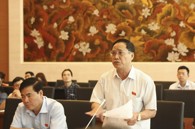 Thiếu tướng Nguyễn Mai Bộ - Thường trực Uỷ ban Quốc phòng An ninh. Ảnh Trần Vương