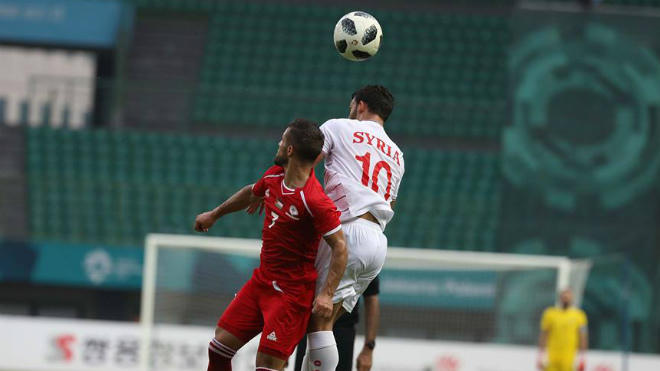 Điểm mạnh của U23 Syria là khả năng không chiến