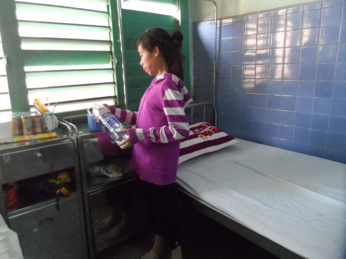 Không ai nghĩ được rằng chị Hiền có thể sinh thường khi chỉ 29kg cả mẹ và con.