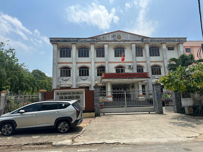 Tòa án Nhân dân huyện Nhơn Trạch làm tốt công tác xét xử, giải quyết các vụ án.