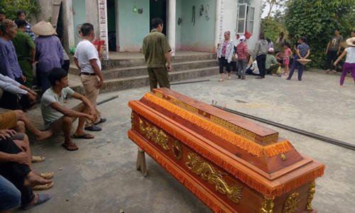 Ngôi nhà nơi xảy ra vụ án mạng.