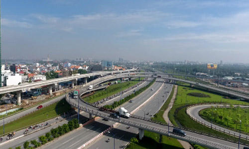 Bất động sản khu Đông TP HCM. Ảnh: Vũ Lê